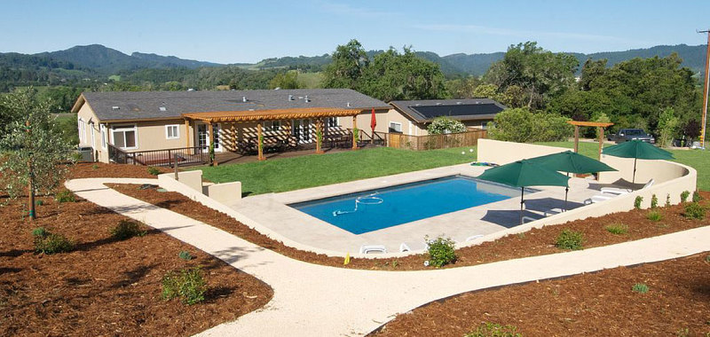 Starlings Rest of Northern Alexander Valley Villa Rental
